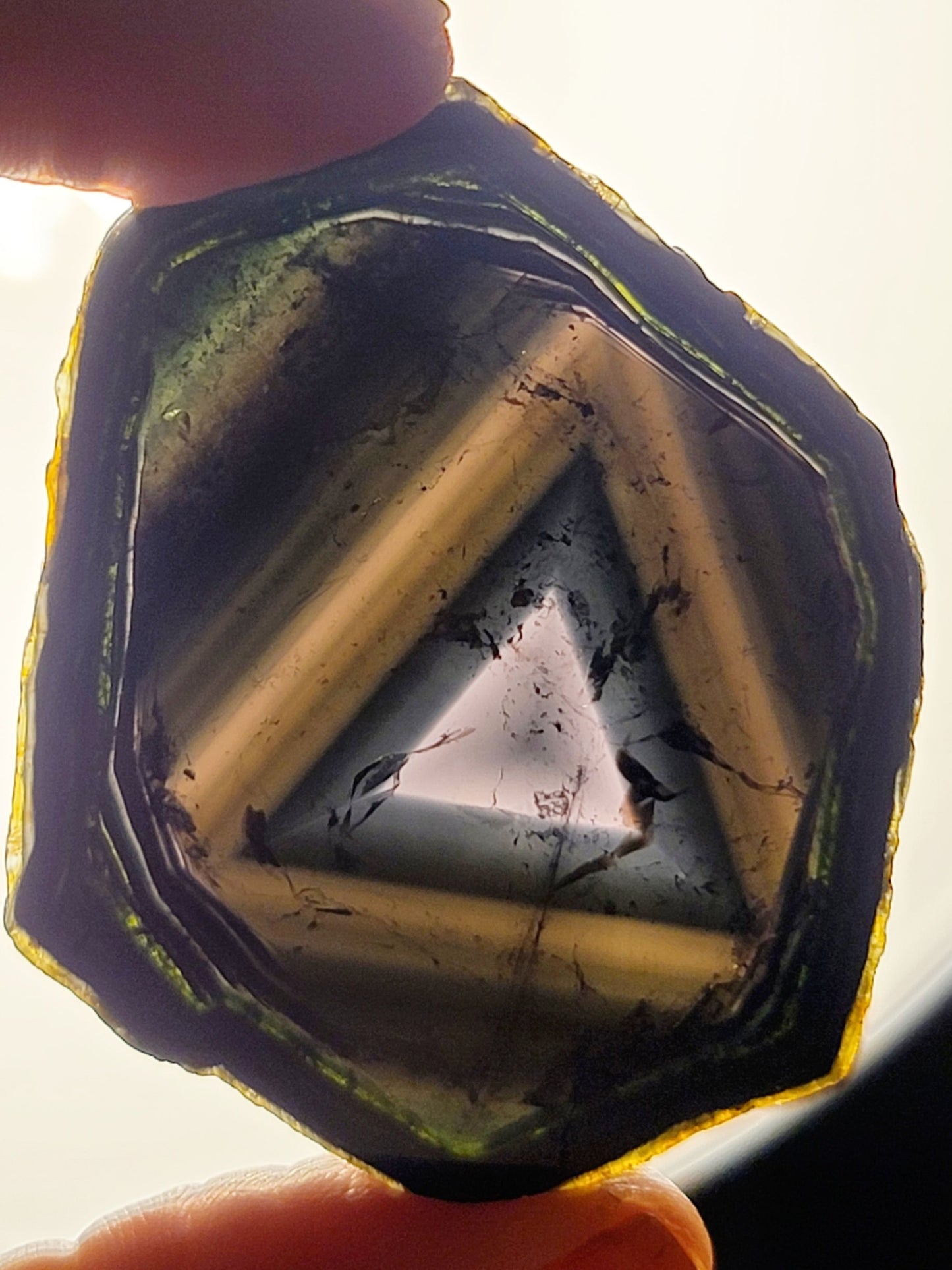 Liddicoatite Tourmaline Slice