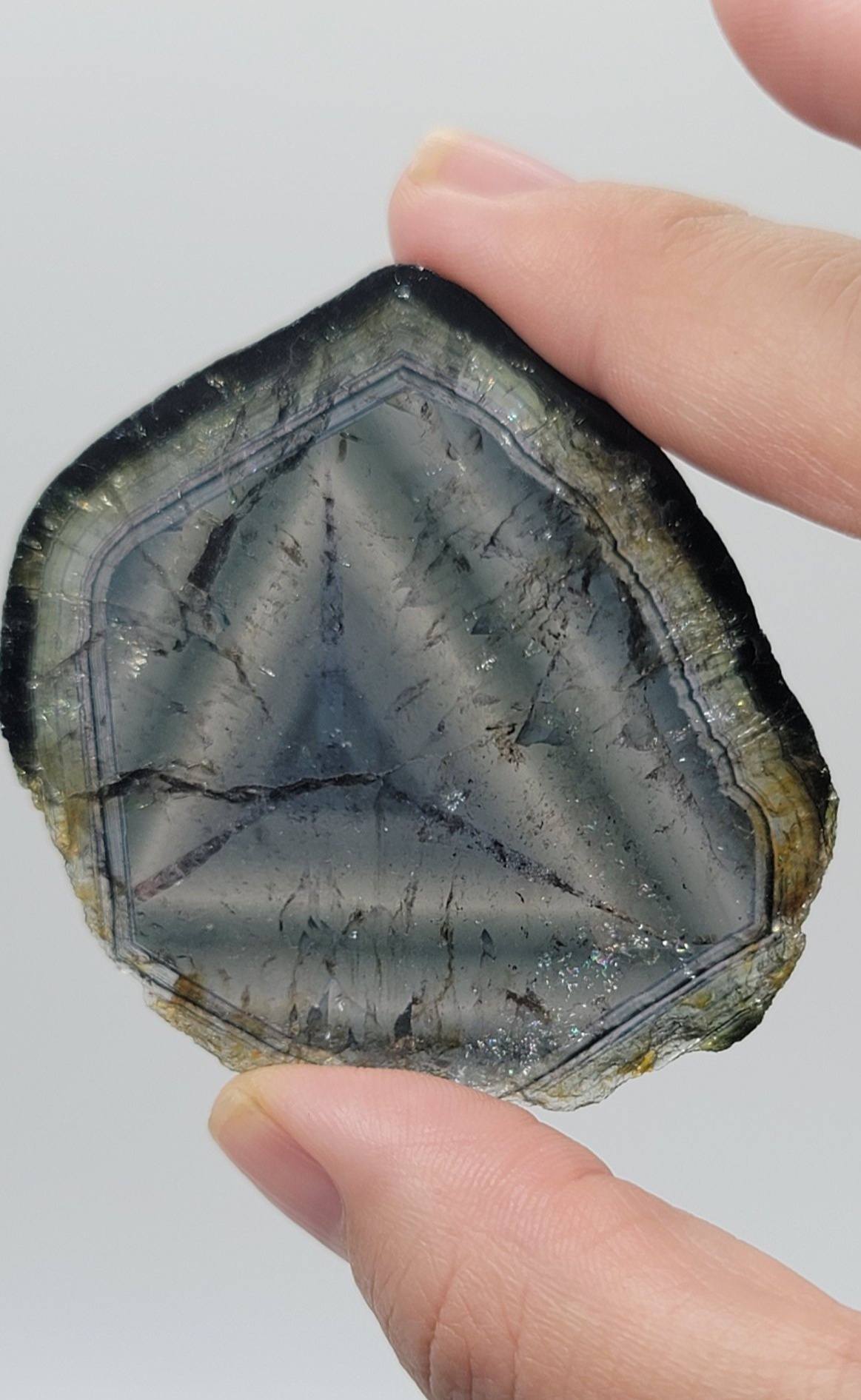 Tourmaline Slice